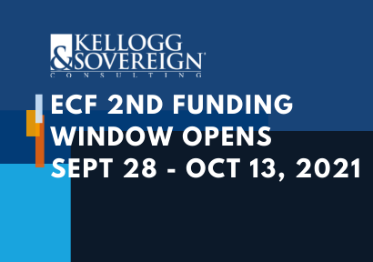 ECF 2nd Funding Window Opens Sept 28 - Oct 13